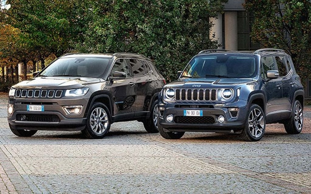 FCA confirma Renegade e Compass híbridos no Brasil; novo 500 será elétrico