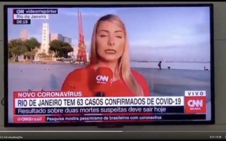 Repórter da CNN Brasil comete gafe e "ressuscita" paciente ao vivo; assista