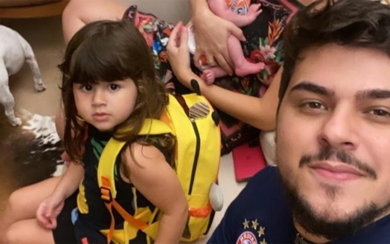 Cristiano, dupla de Zé Neto, encanta com vídeo da filha sobre o coronavírus
