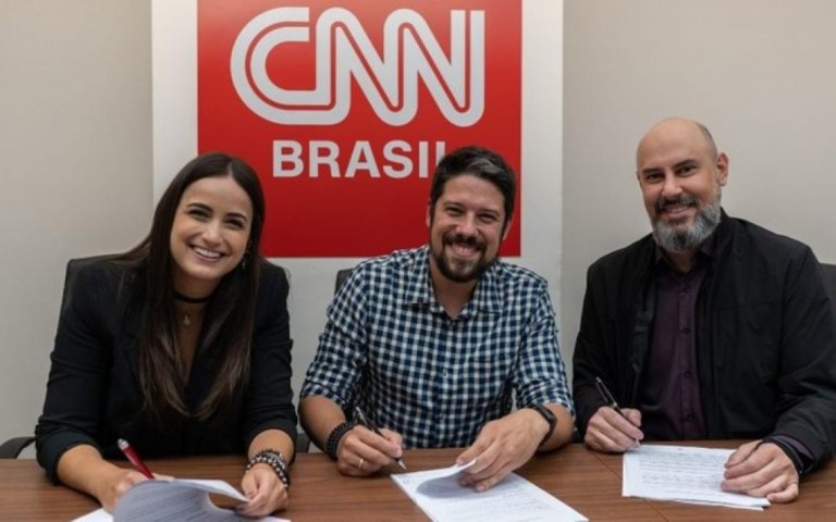 Por suspeita de Covid-19, Mari Palma e Phelipe Siani se afastam da CNN