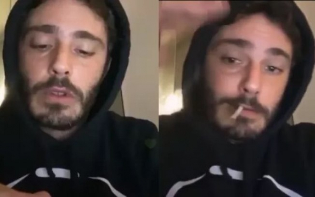 Ator da Globo fuma cigarro suspeito e fãs disparam: "Ídolo dos maconheiros" Ator da Globo fuma cigarro suspeito e fãs disparam: "Ídolo dos maconheiros"