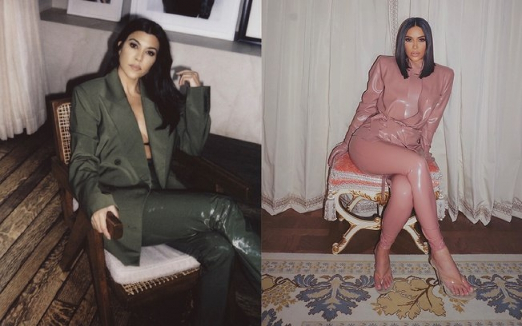 Após tapão de Kourtney, maquiagem de Kim Kardashian vai parar na parede; assista