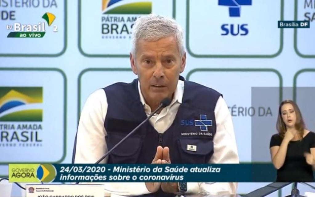 "Todos terão contato com vírus", diz secretário-executivo do Ministério da Saúde