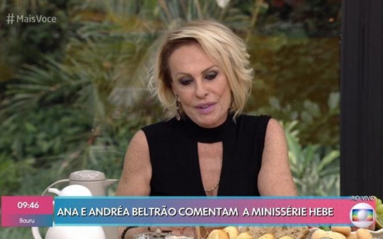 Em luta contra o câncer, Ana Maria Braga posta foto com o olho roxo