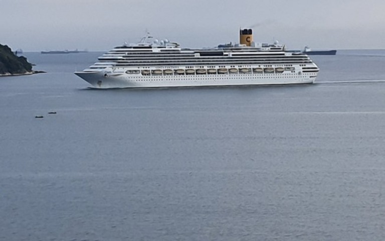 Navio atracado no porto de Santos tem pelo menos 40 casos suspeitos de Covid-19