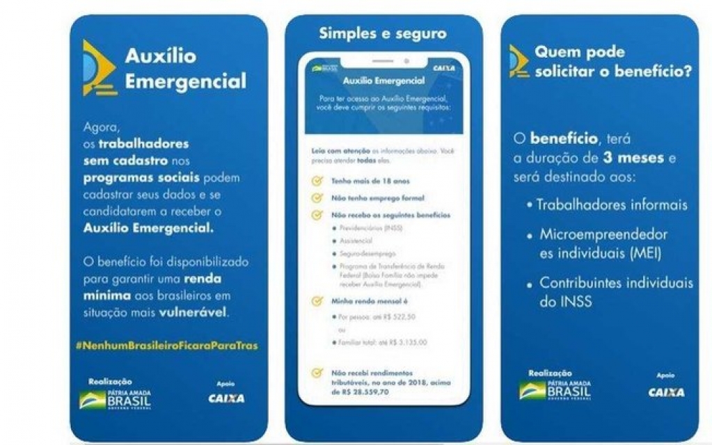 Auxílio de R$ 600 deve ser pago nesta quinta a pelo menos 10 milhões de pessoas