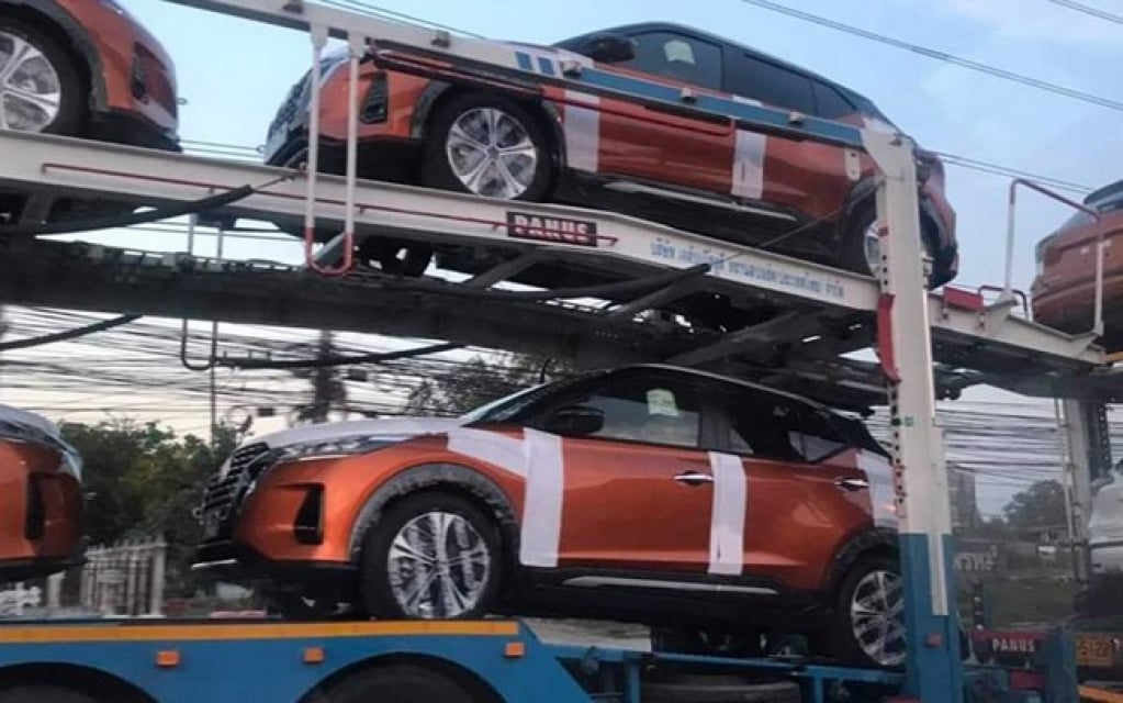 Nissan Kicks híbrido da nova geração é flagrado na Tailândia