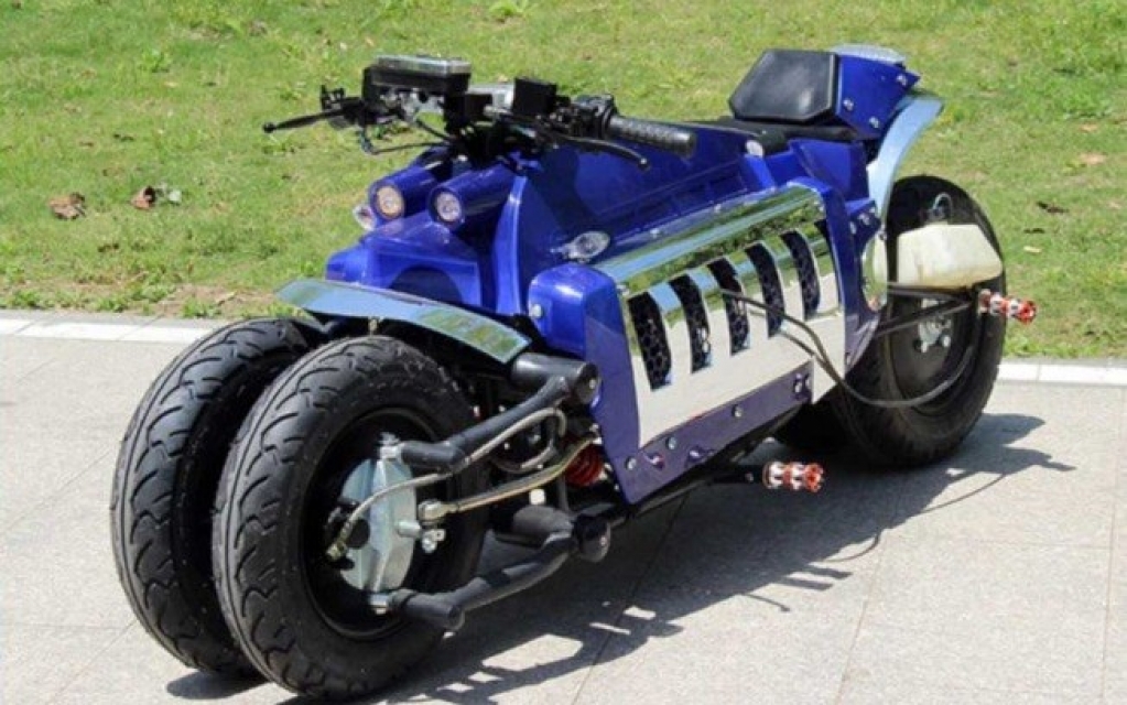 Chineses recriam Dodge Tomahawk, de R$ 2,5 milhões, por R$ 5 mil