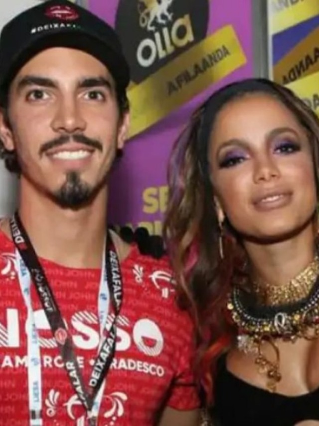 Chega ao fim o namoro de Anitta e Gabriel David, diz colunista