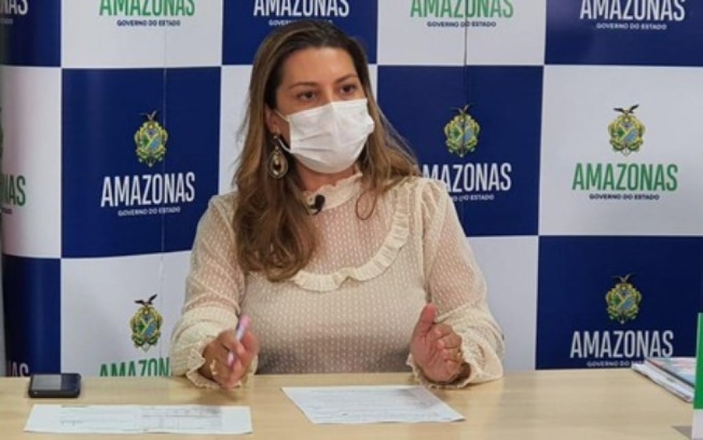 Simone Papaiz, secretária de Saúde do Amazonas está infectada com Covid-19