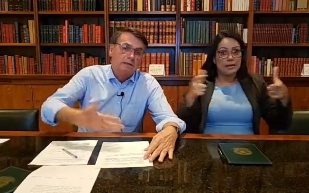 Bolsonaro: "Todo empenho para achatar a curva foi inútil"