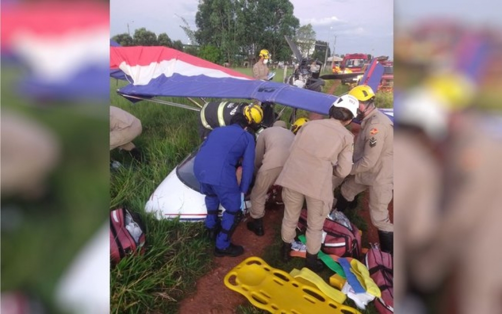 Queda de avião deixa um morto em Goiás; veja vídeo