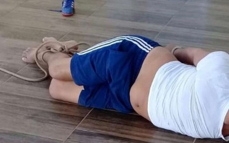 Homem é preso após amarrar e agredir enteado com deficiência mental