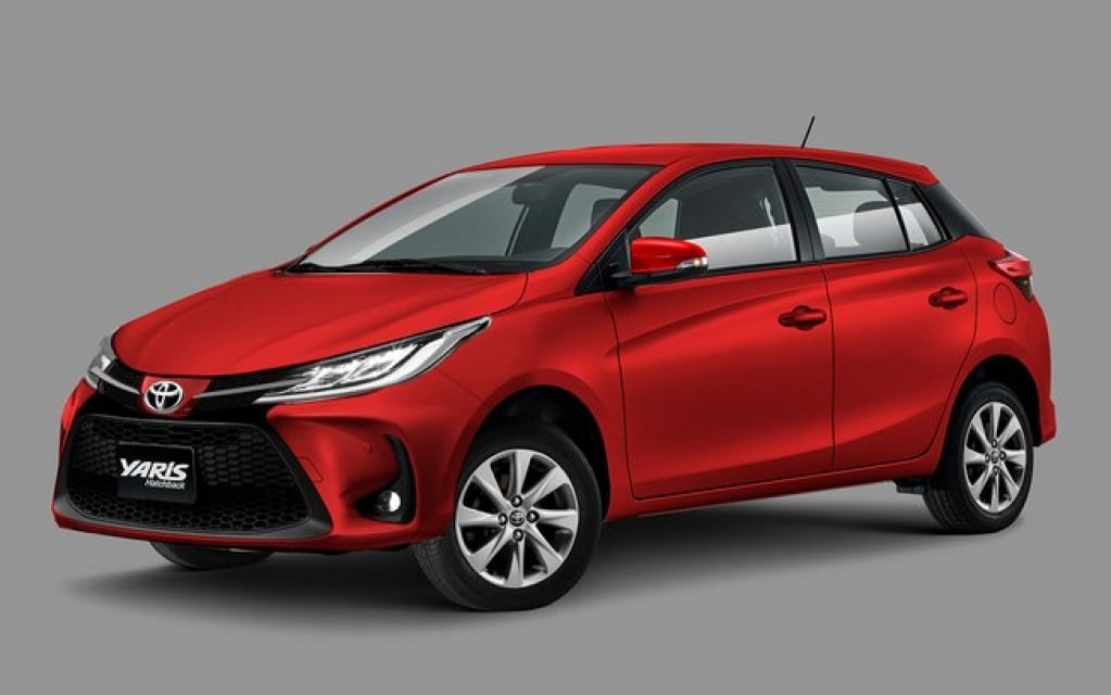 Imagem antecipa como deverá ficar o Toyota Yaris renovado