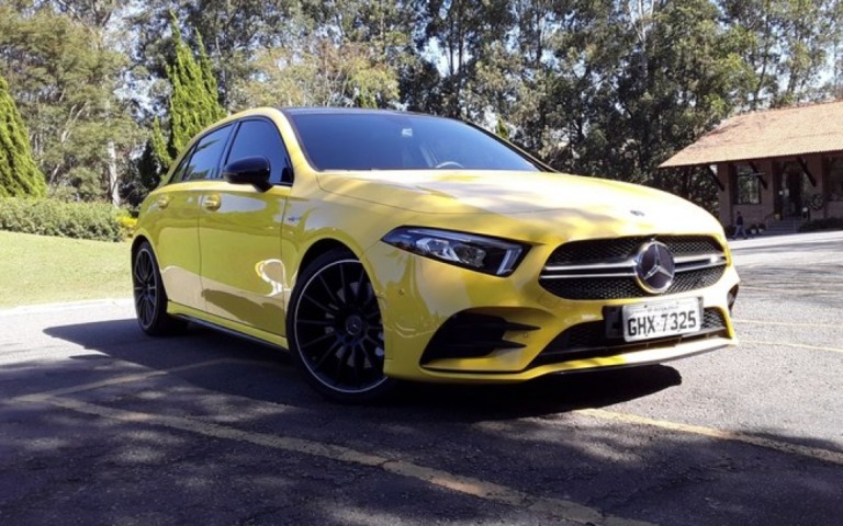 Mercedes A35 AMG: foguete de bolso Mercedes A35 AMG: foguete de bolso