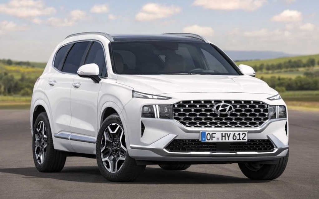 Novo Hyundai Santa Fe é revelado grandes mudanças no visual