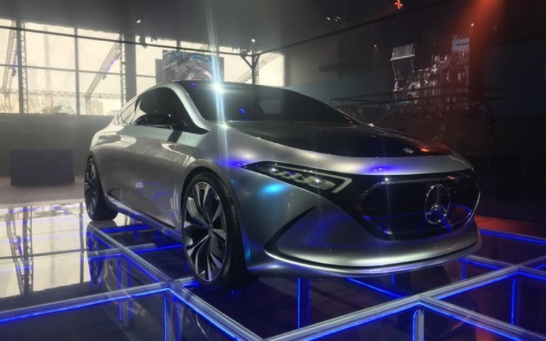 Mercedes terá modelos EQA e EQS, como elétricos de grife