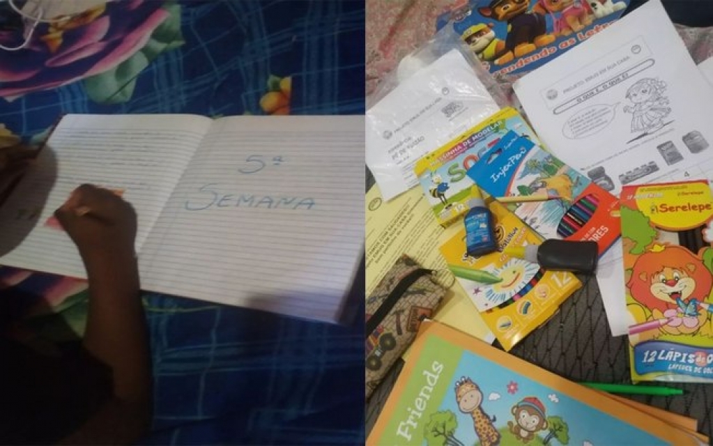 Mãe analfabeta desiste de pegar material escolar do filho por não saber ajudá-lo
