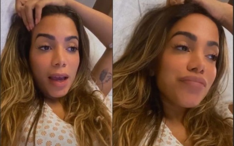 Anitta descobre trombose e precisa ser internada