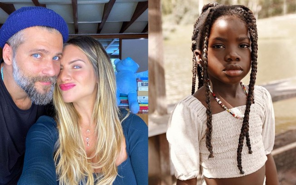 Giovanna Ewbank e Bruno Gagliasso contam que Titi os flagrou em momento íntimo