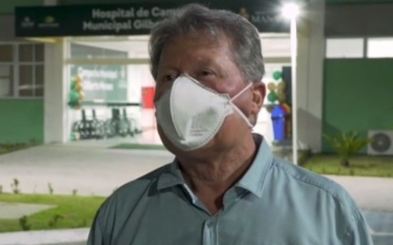 Prefeito de Manaus é diagnosticado com Covid-19 e está internado