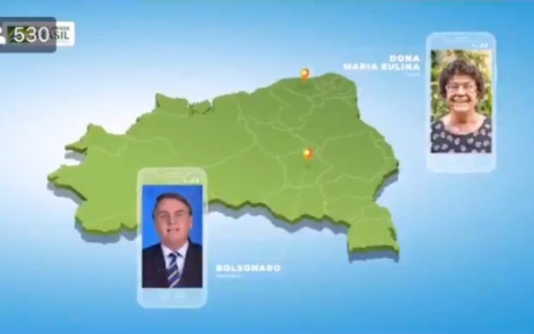 Campanha do governo com Bolsonaro usa fotos "fakes" de populares; assista