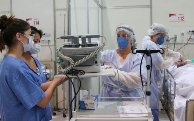 Hospital de campanha do Ibirapuera dará preferência aos pacientes do interior