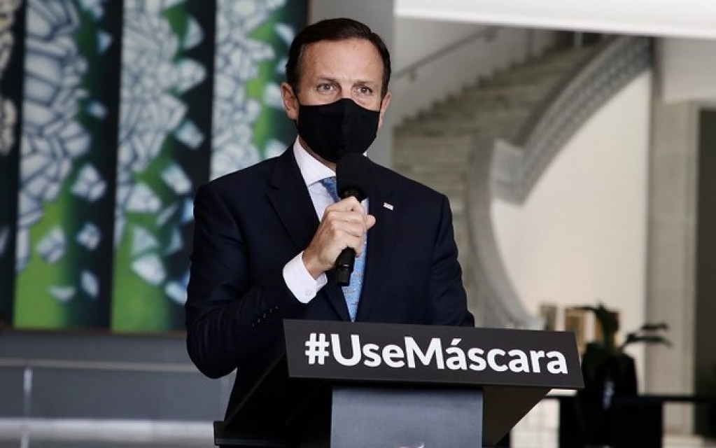 Doria afirma que estado de São Paulo está ingressando em um platô Doria afirma que estado de São Paulo está ingressando em um platô