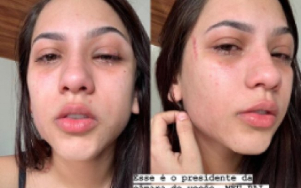 Filha de vereador da Bahia acusa pai de agressão: "Um assassino" Filha de vereador da Bahia acusa pai de agressão: "Um assassino"