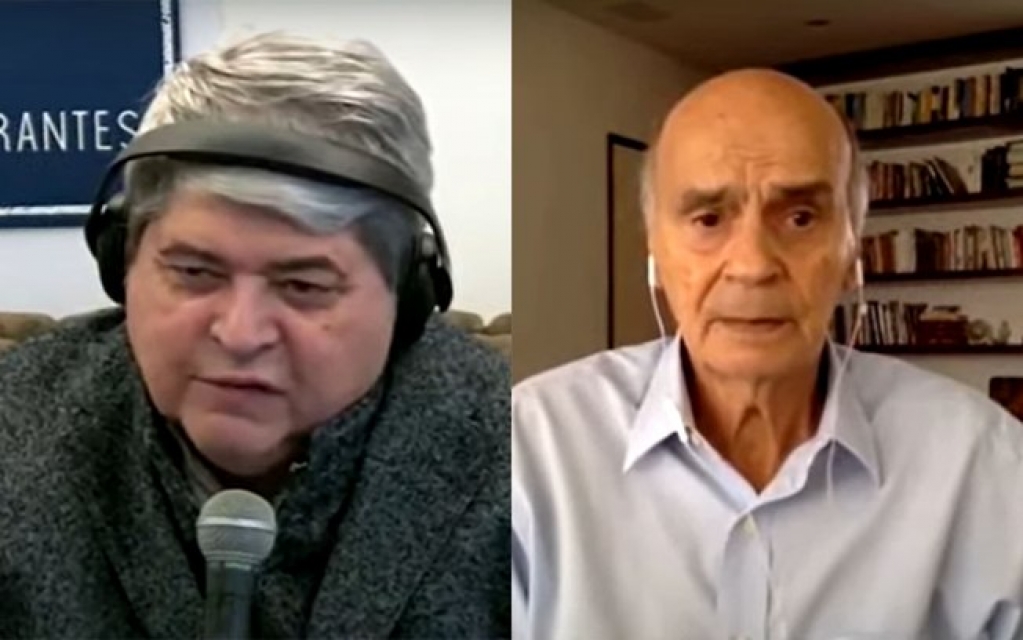 Datena abandona entrevista com Drauzio Varella ao descobrir que sogra morreu