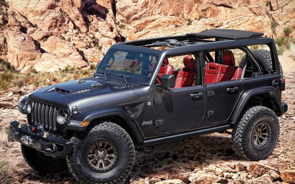 Jeep Wrangler ganha versão conceitual com motor V8