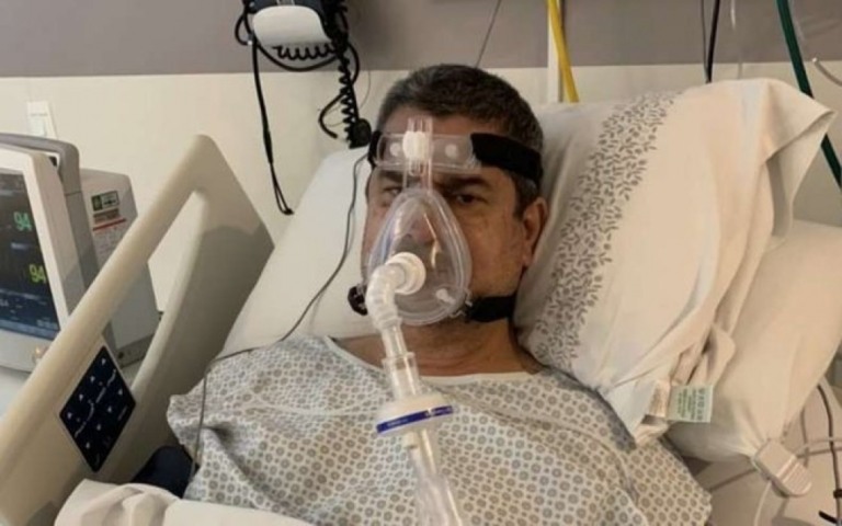 Deputado negacionista com Covid-19, Coronel Tadeu entra em ventilação