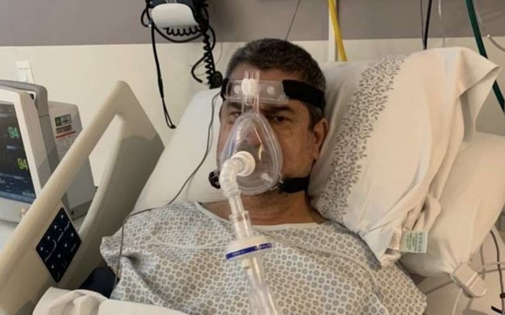 Deputado negacionista com Covid-19, Coronel Tadeu entra em ventilação Deputado negacionista com Covid-19, Coronel Tadeu entra em ventilação