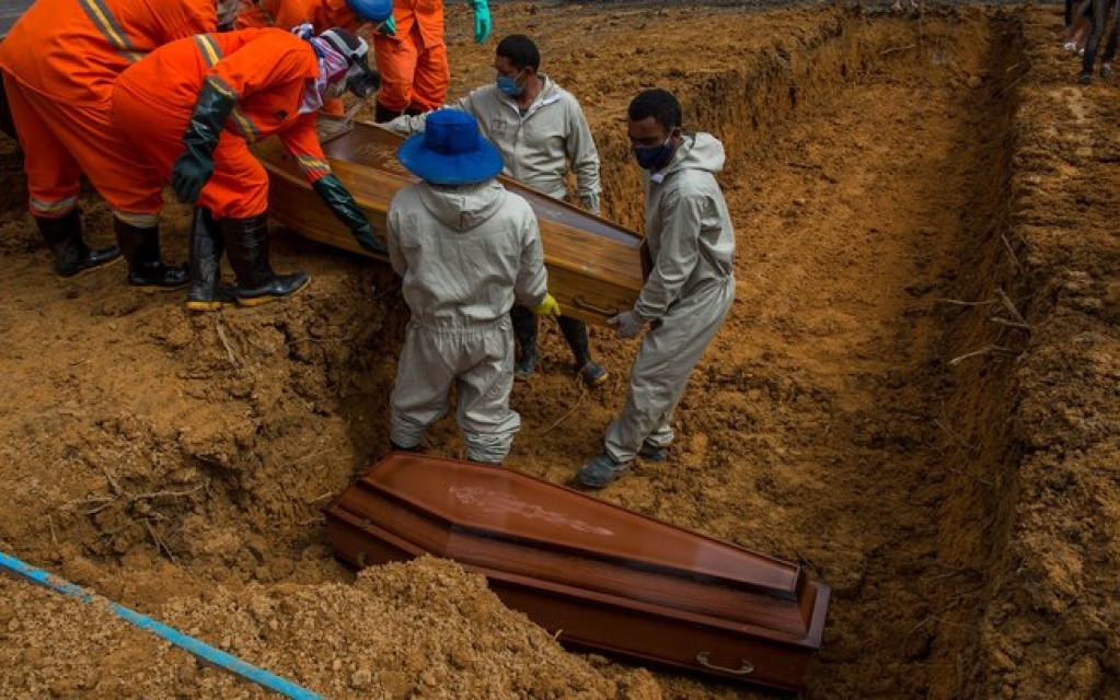 Brasil ultrapassa marca de 88 mil mortos por Covid-19 com 852 registros em 24h