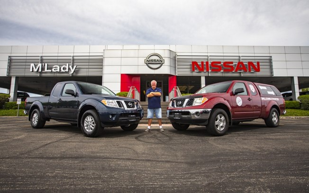 Nissan dá picape zero para dono de Frontier que rodou 1,6 milhão de km