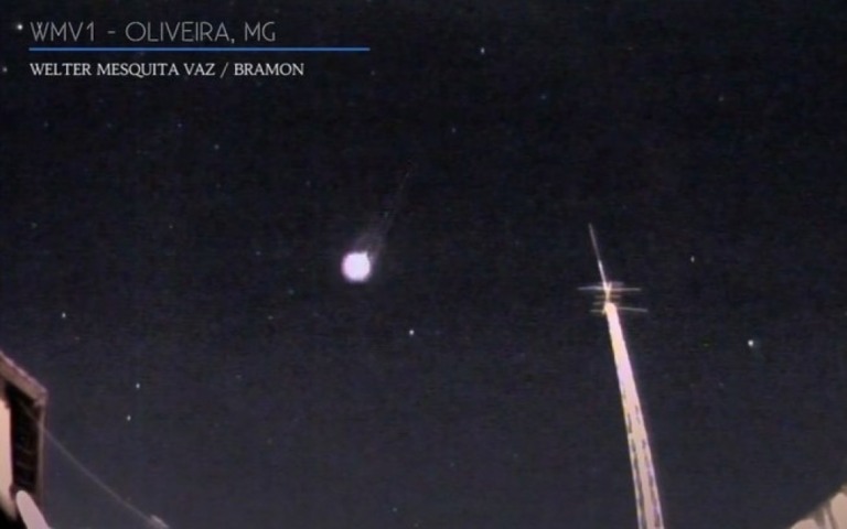 Meteoro é registrado em cidades de Minas Gerais; veja o vídeo