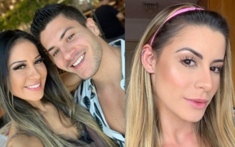 Ex-panicat pede perdão a Mayra Cardi e chama Arthur Aguiar de "cachorrão"