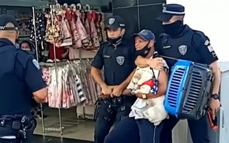 Guardas municipais agridem morador de rua em São José dos Campos; veja