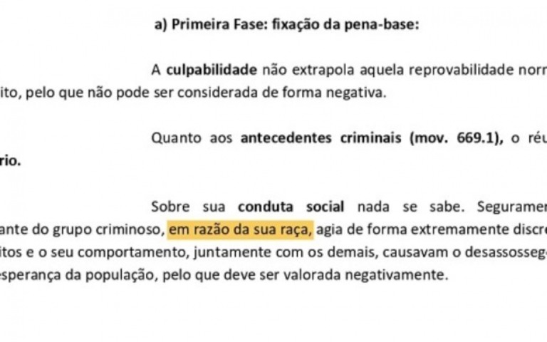 "Cor e raça não definem caráter", diz OAB sobre condenação racista de juíza