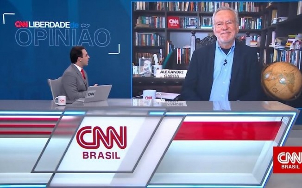 Sidney Rezende e Alexandre Garcia zeram ibope da CNN Brasil