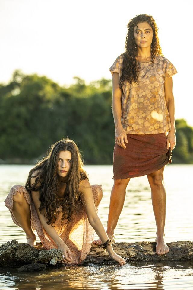 Juma e Maria Marruá. Foto: Reprodução/Globo