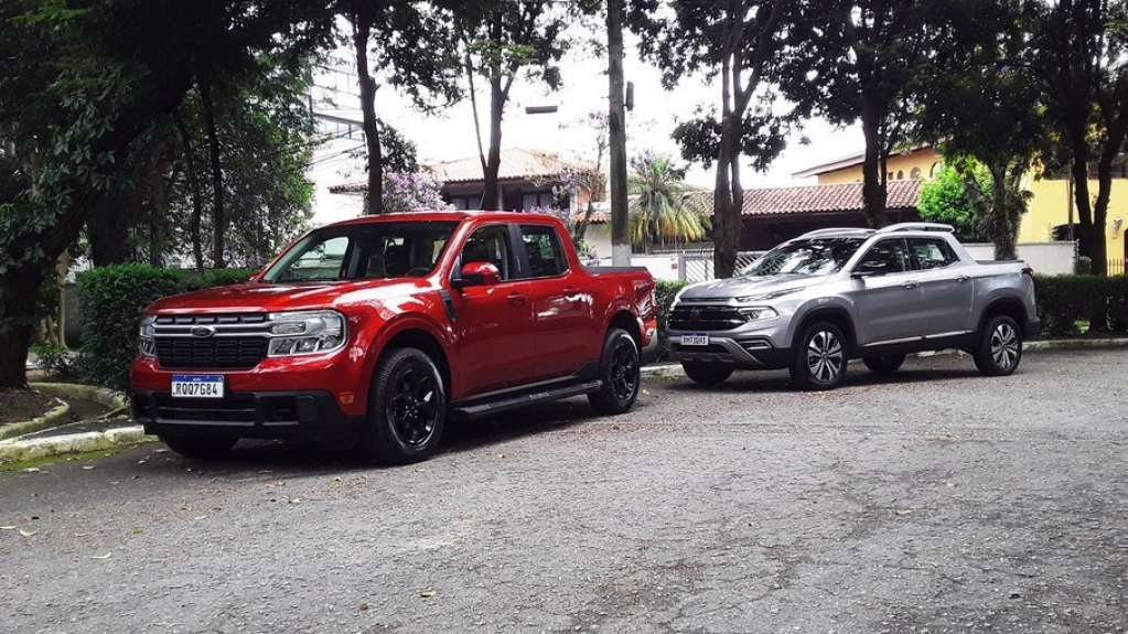 Ford Maverick estreia no Brasil enfrentando a rival Fiat Toro