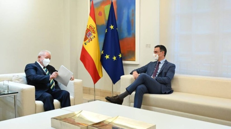 Pedro Sánchez, primeiro-ministro da Espanha, declara apoio à Lula