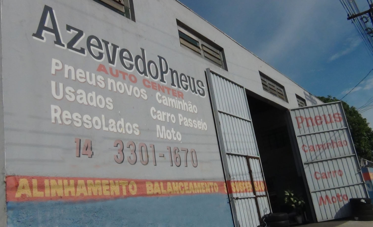 Azevedo Pneus faz cinco anos, cresce e lança promoção