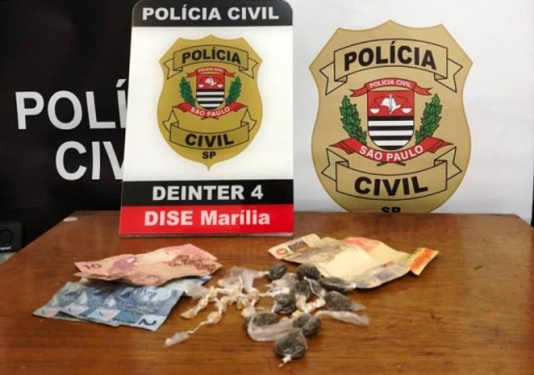 Rapaz de 19 anos é preso por tráfico em Marília; deixou cadeia em outubro