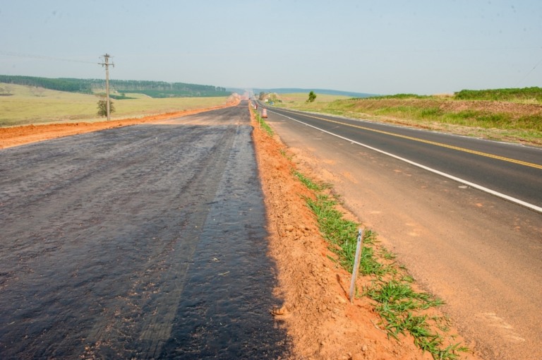Duplicação da SP-333 ate Júlio Mesquita atinge 35% das obras