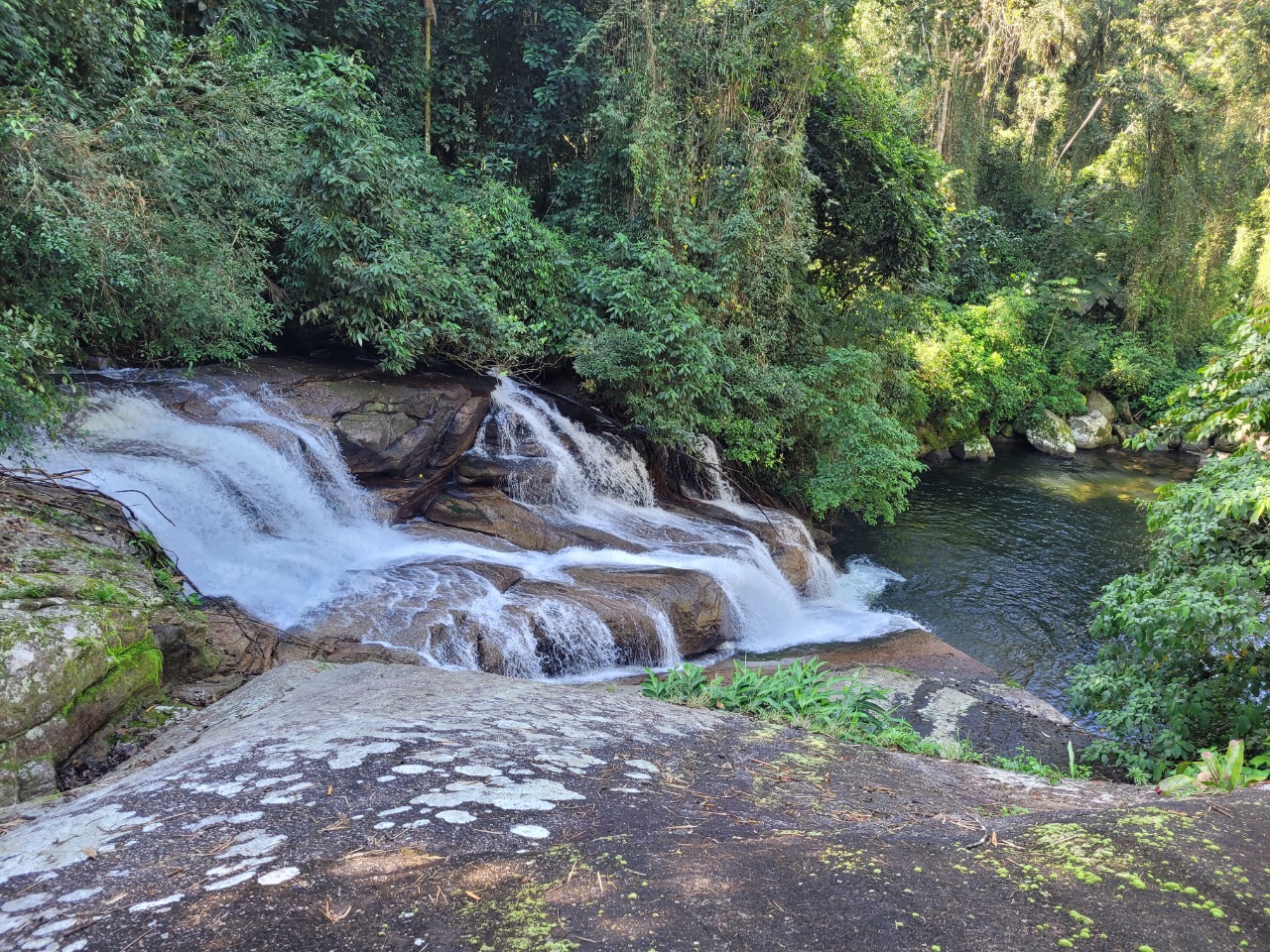 Cachoeira Pedra Branca, em Paraty. Foto: Miguel Trombini/iG Turismo