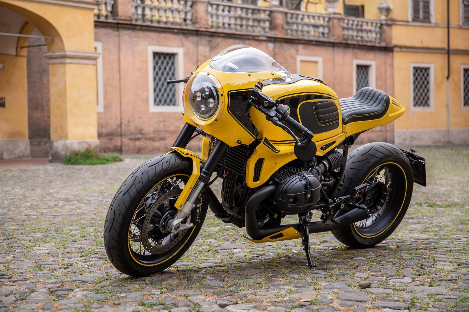 BMW R nineT Racer Bullet ‘Transformer Bumblebee’ . Foto: Divulgação