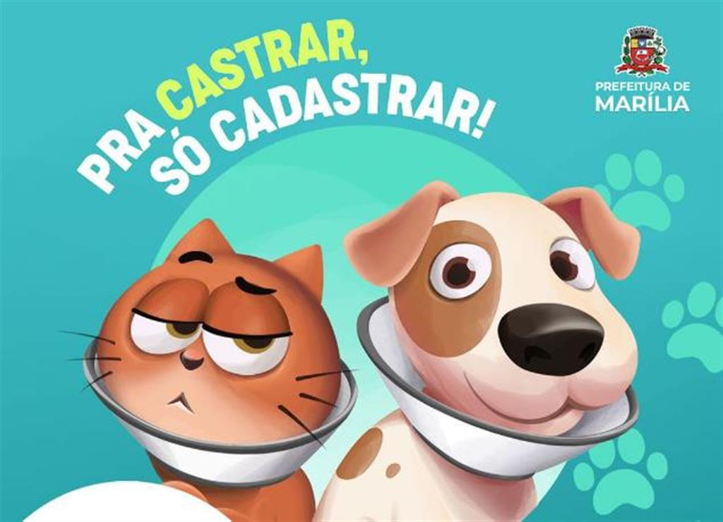 Prefeitura incentiva adesão a castração de baixo custo para animais em Marília