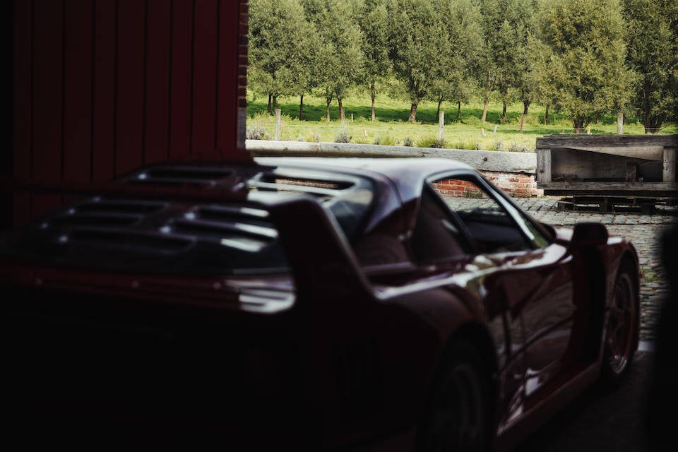 Ferrari F40. Foto: Divulgação